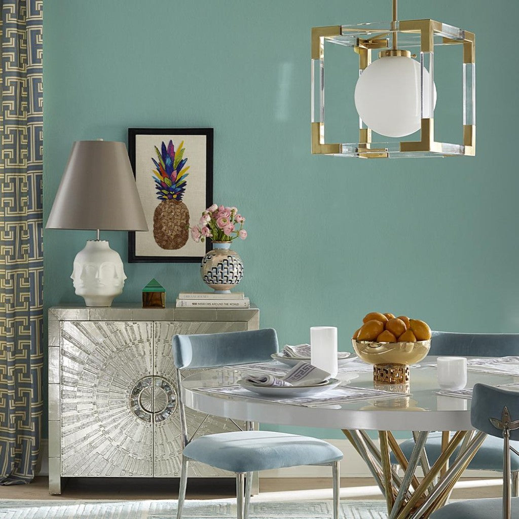 Pineapple beaded wall art