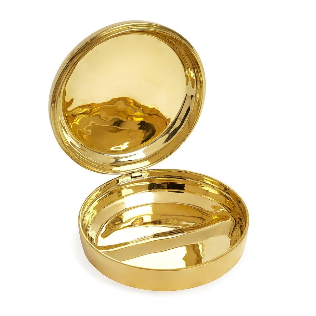 Quaalude Brass Pill Box