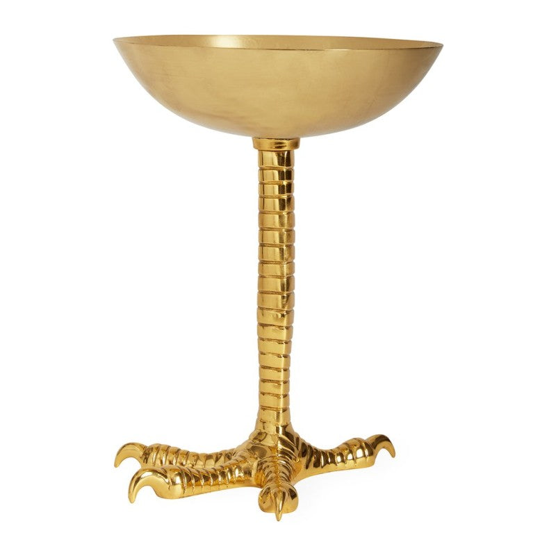 Brass bird claw bowl