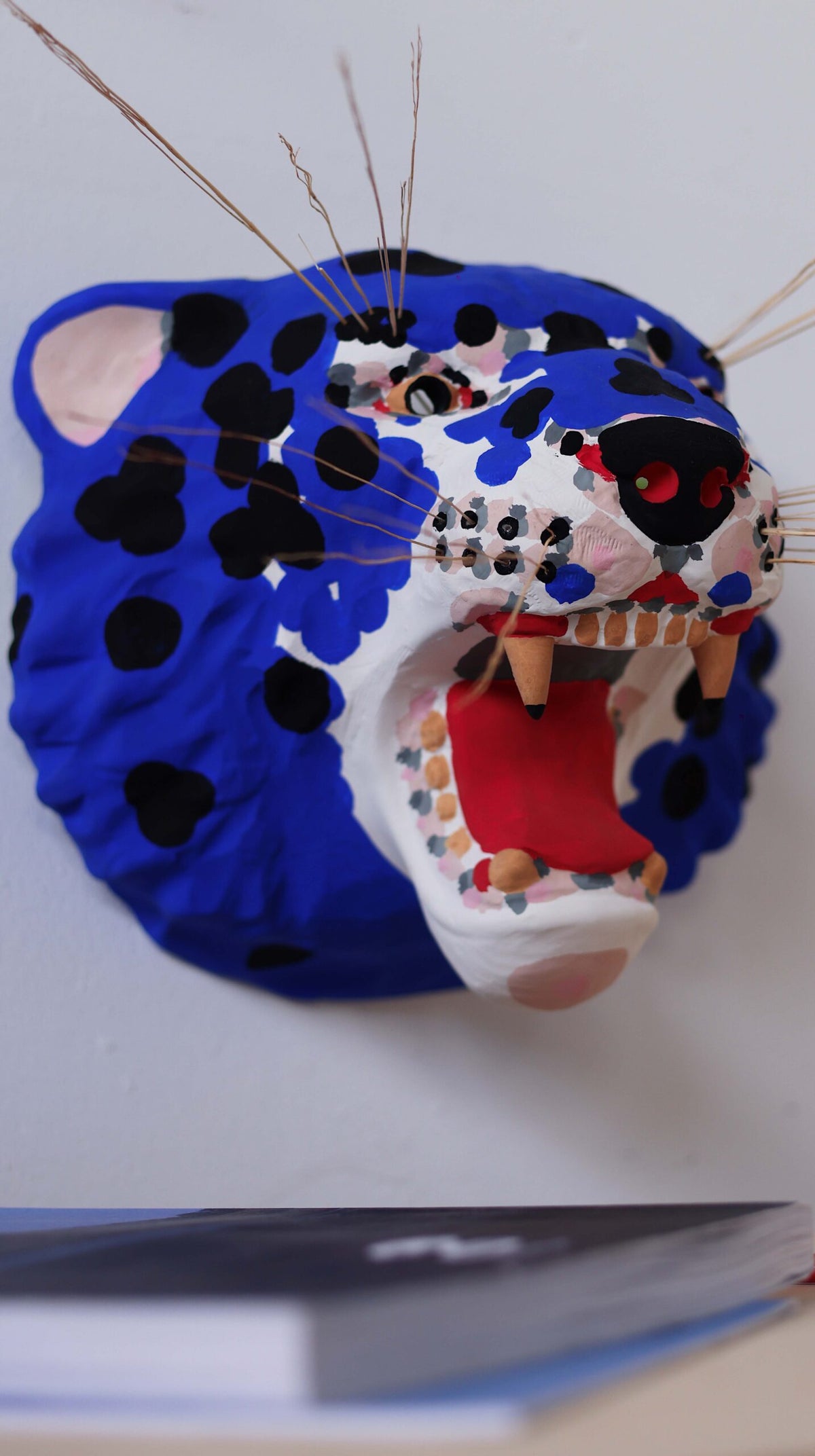 Blu Tiger – keramikmask