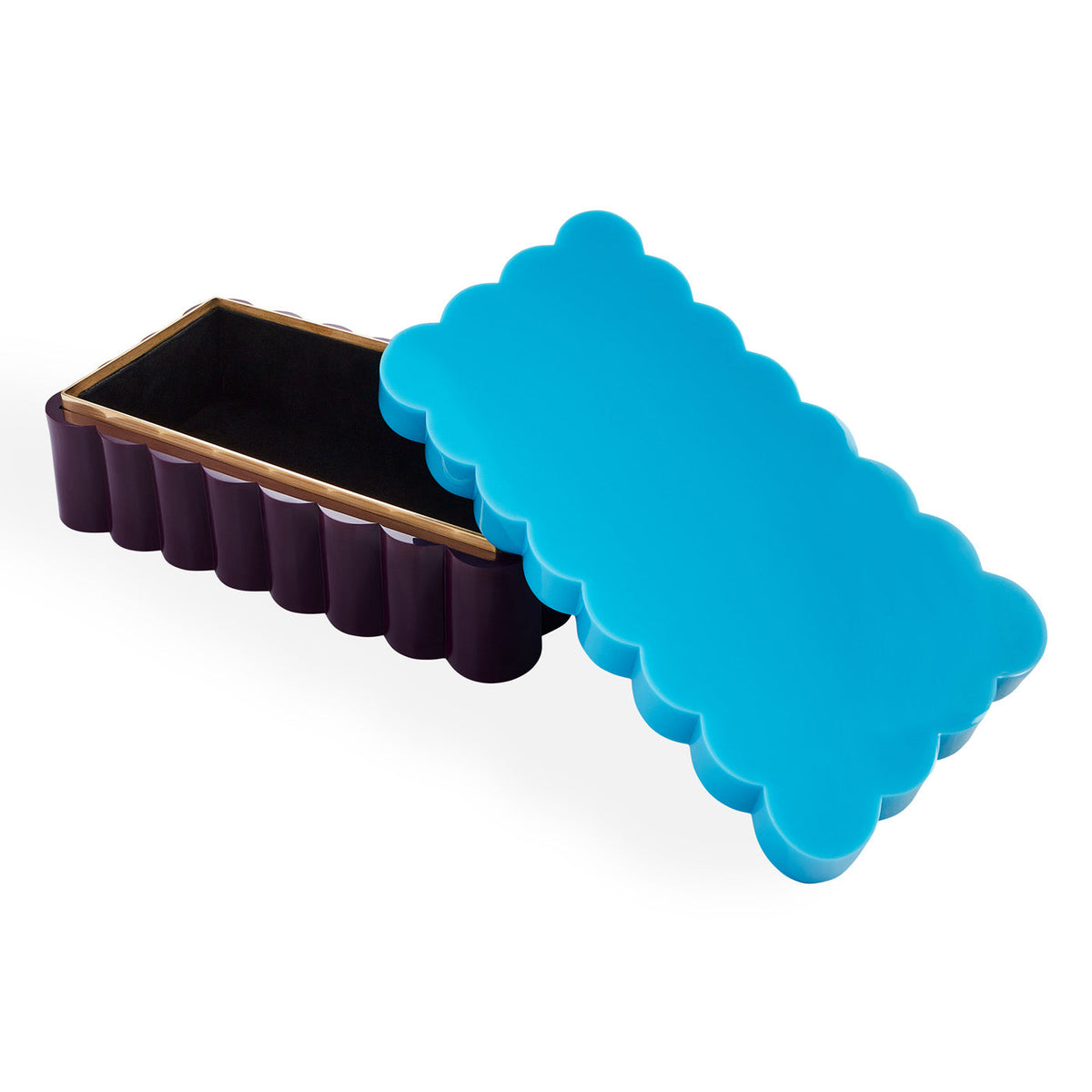 Jonathan Adler Fleur Acrylic Box – Large
