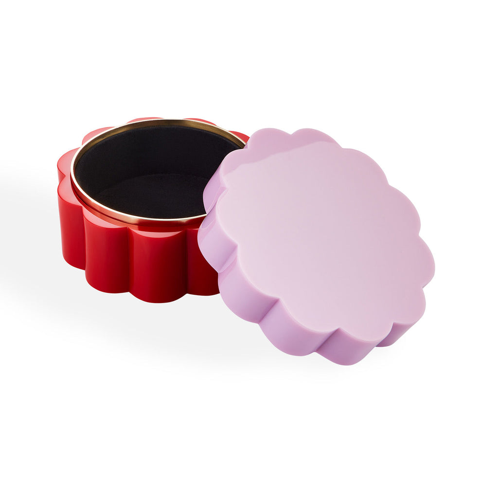 Jonathan Adler Fleur Acrylic Box – Small