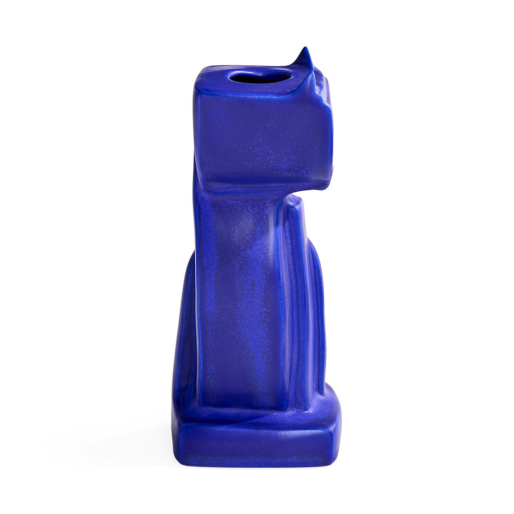 Jonathan Adler Cobalt Cat Vase
