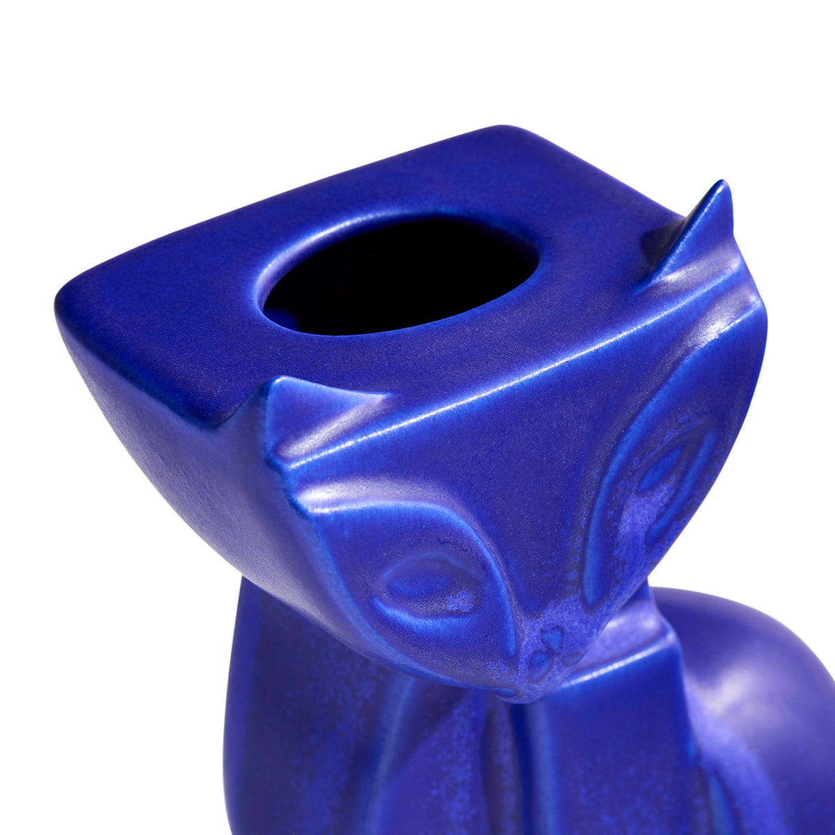 Jonathan Adler Cobalt Cat Vase
