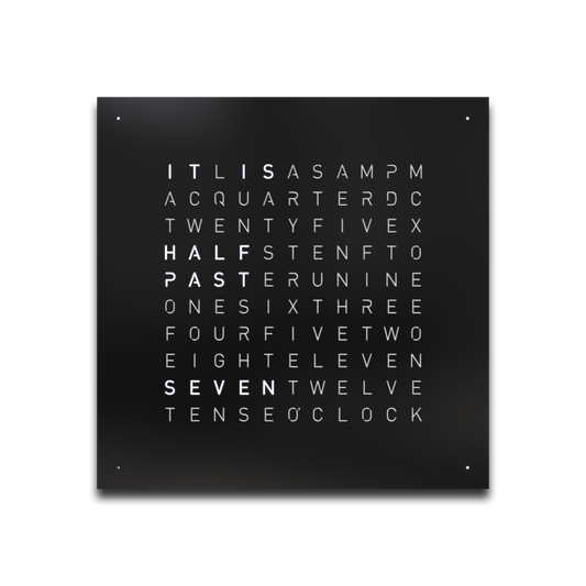 QLOCKTWO Earth 45 – Black Pepper