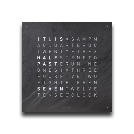 QLOCKTWO Earth 90 Creator's Edition – Metamorphite