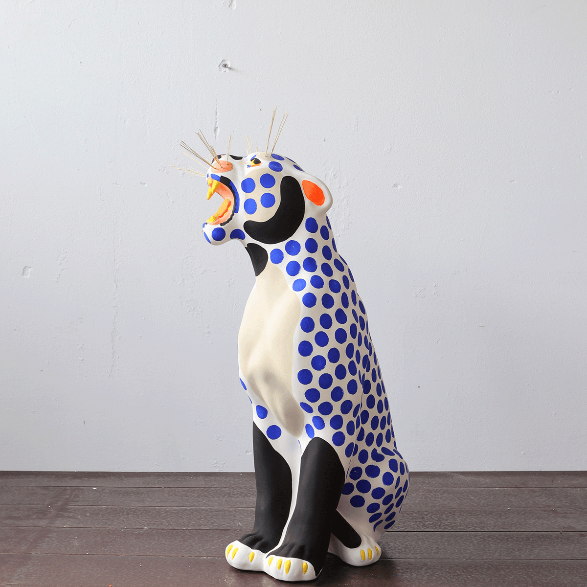 Wild Puma – keramikskulptur