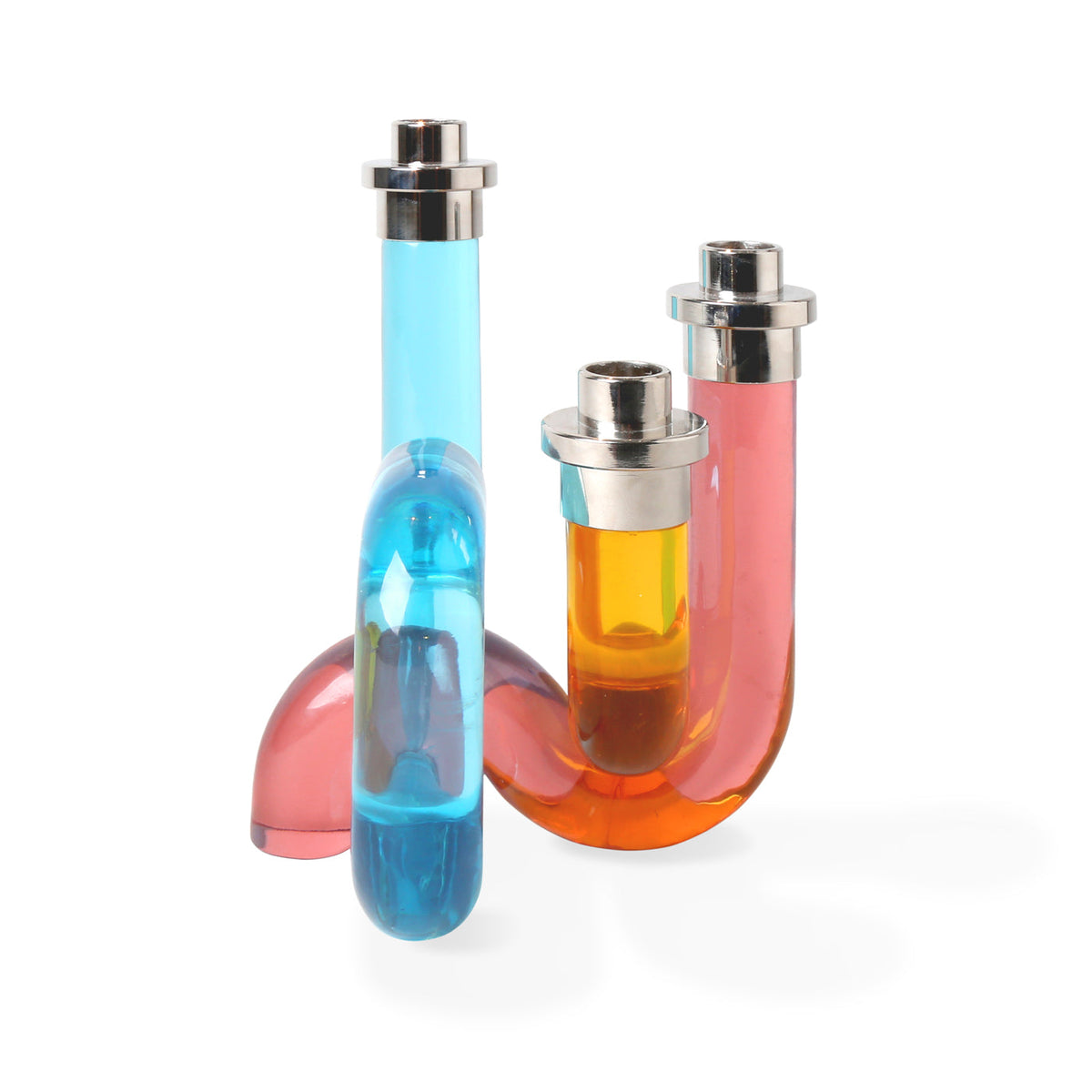Jonathan Adler Pompidou Acrylic Candle Holder