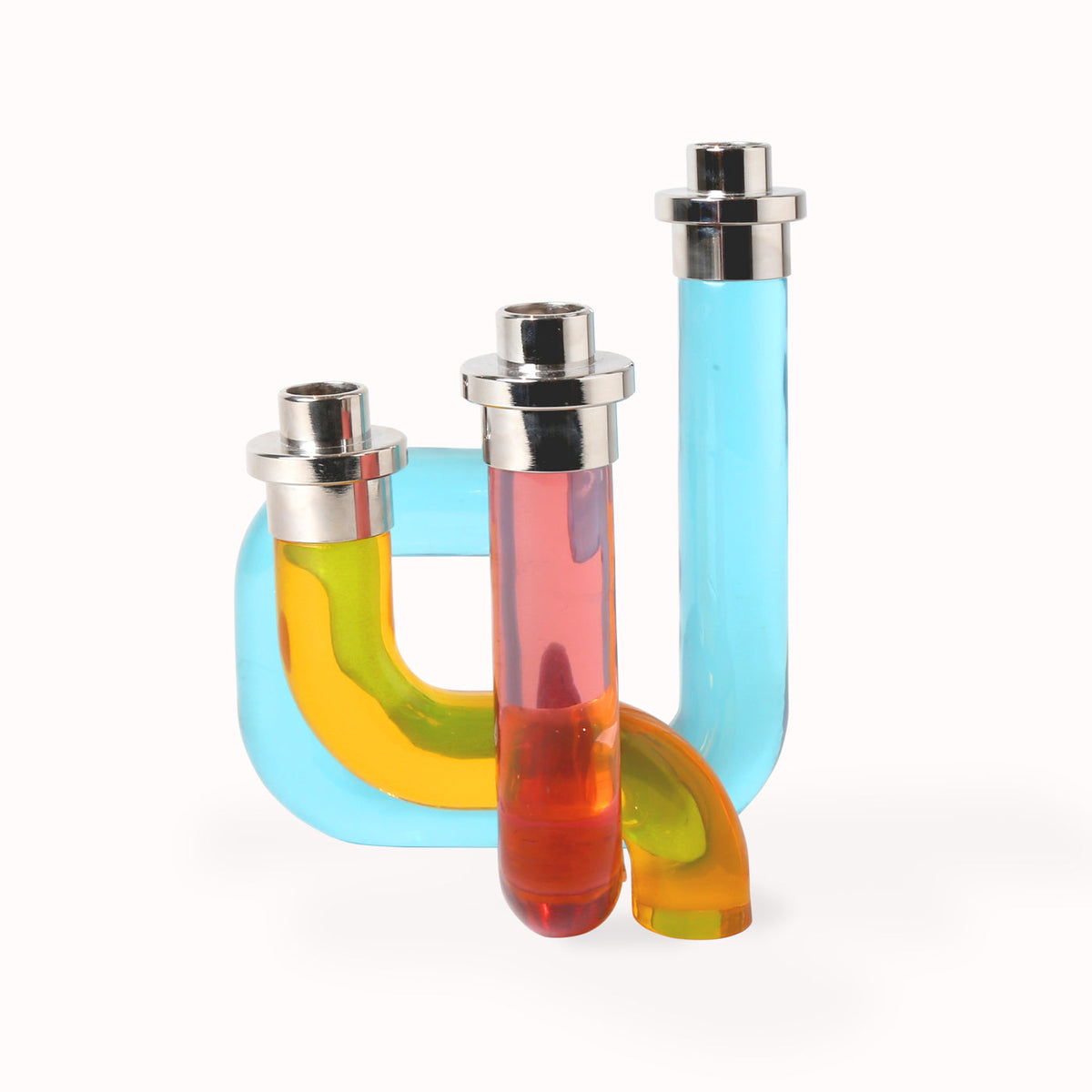 Jonathan Adler Pompidou Acrylic Candle Holder
