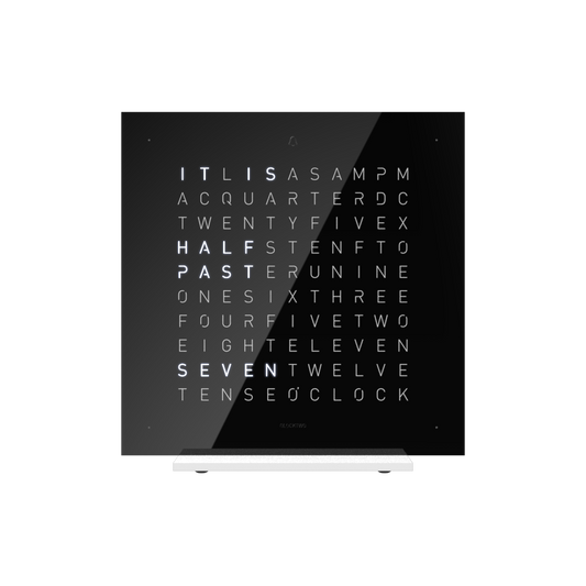 QLOCKTWO Earth 13,5 – Pure Black Ice Tea