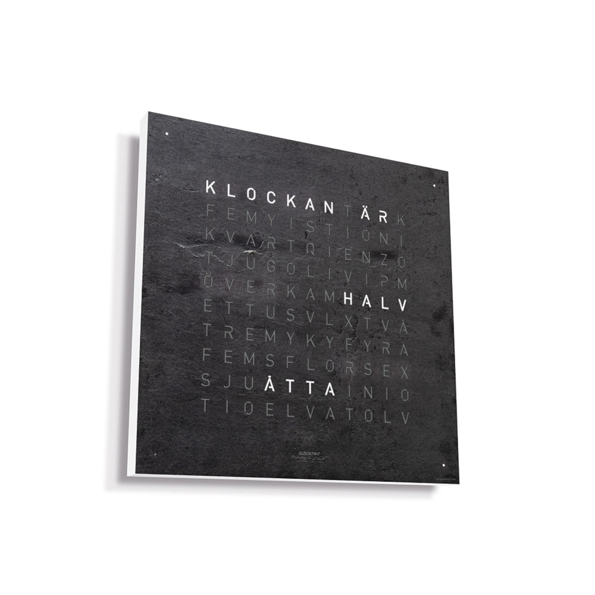 QLOCKTWO Earth 45 Creator's Edition – Metamorphite